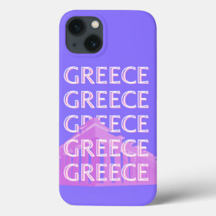 Case-Mate iPhone Case Grèce, Athènes Travel Art, Retro Travel Art