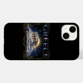 Coques Case-Mate iPhone Grèce Cosmique Temple Ancien Art Céleste (Verso (horizontal))