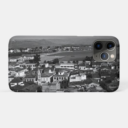 Coques Case-Mate iPhone Grèce vintage Nafplion plage (Dos (Horizontal))