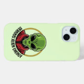 Coques Case-Mate iPhone Green Alien Phone Case (Verso (horizontal))