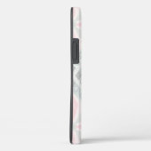 Coques Case-Mate iPhone Green and pink pastel diamond pattern (Verso / Droite)