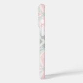 Coques Case-Mate iPhone Green and pink pastel diamond pattern (Verso / Gauche)