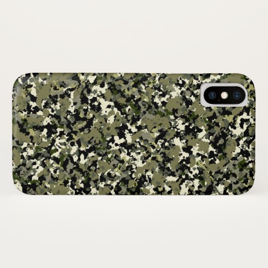Coques Case-Mate iPhone Green Black Cream (Dos (Horizontal))