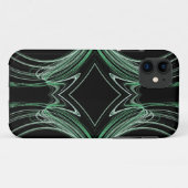 Coques Case-Mate iPhone Green & Black iPhone 5 Coque-Mate à peine là (Dos (Horizontal))