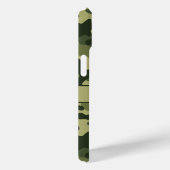 Coques Case-Mate iPhone Green Camouflage Personalized (Verso / Droite)