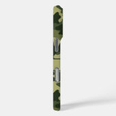 Coques Case-Mate iPhone Green Camouflage Personalized (Verso / Droite)
