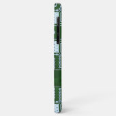 Coques Case-Mate iPhone Green Computer Circuit Board White Lines Motif (Dos/Gauche)