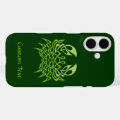 Coques Case-Mate iPhone Green crab Celtic Knot (Verso (horizontal))