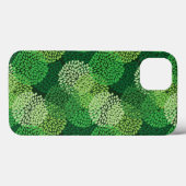 Coques Case-Mate iPhone Green floral (Verso (horizontal))