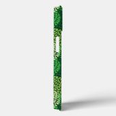 Coques Case-Mate iPhone Green floral (Verso / Droite)
