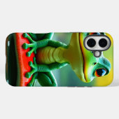 Coques Case-Mate iPhone Green Frog Phone Case (Verso (horizontal))