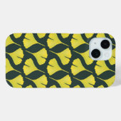 Coques Case-Mate iPhone Green Gingko Leaf Nature Lover Motif botanique (Verso (horizontal))