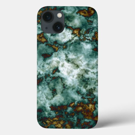 Coques Case-Mate iPhone Green Marble Texture (Verso)
