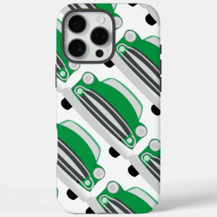 Coques iPhone 16 Pro Max Green Mean Retro Voiture Boy's Birthday