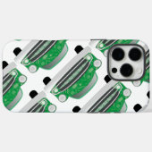 Coques Case-Mate iPhone Green Mean Retro Voiture Boy's Birthday (Verso (horizontal))