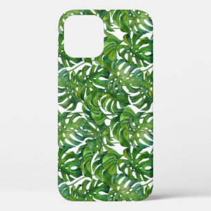 Case-Mate iPhone Case Green Monstera Feuilles Tropical sans couture