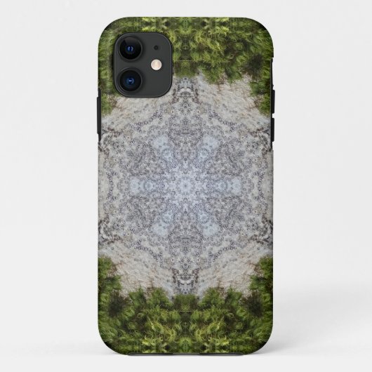 Coques Case-Mate iPhone Green Moss & Earth Nature Art (Dos)