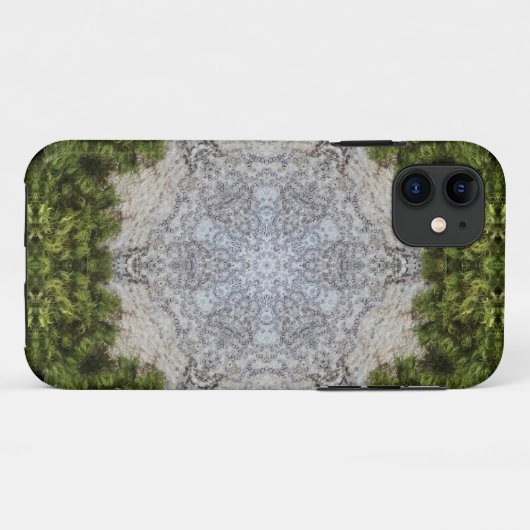 Coques Case-Mate iPhone Green Moss & Earth Nature Art (Dos (Horizontal))