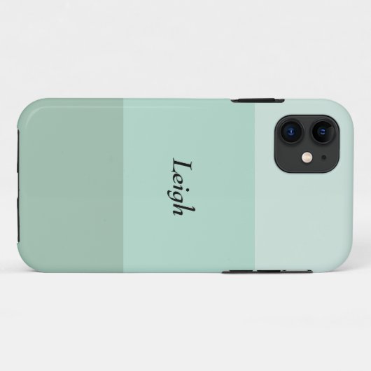 Coques Case-Mate iPhone Green ombre (Dos (Horizontal))