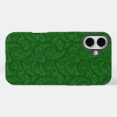 Coques Case-Mate iPhone Green Paisley (Verso (horizontal))