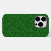 Coques Case-Mate iPhone Green Paisley (Verso (horizontal))