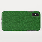 Coques Case-Mate iPhone Green Paisley (Dos (Horizontal))