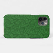 Coques Case-Mate iPhone Green Paisley (Dos (Horizontal))