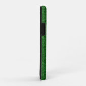 Coques Case-Mate iPhone Green Paisley (Dos/Droite)
