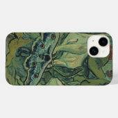 Coques Case-Mate iPhone Green Peacock (Empereur) Moth de Vincent van Gogh (Verso (horizontal))