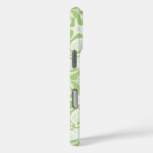 Coques Case-Mate iPhone Green Shells Personalized (Verso / Droite)