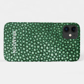 Coques Case-Mate iPhone Green Stingray (Dos (Horizontal))