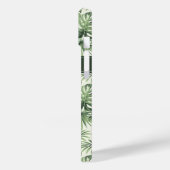 Coques Case-Mate iPhone Green Tropical Palm Feuille Motif (Verso / Gauche)