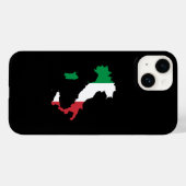 Coques Case-Mate iPhone Green White and Red Italy (Verso (horizontal))