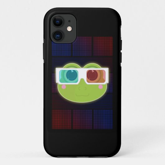 Coques Case-Mate iPhone Grenouille 3D (Dos)