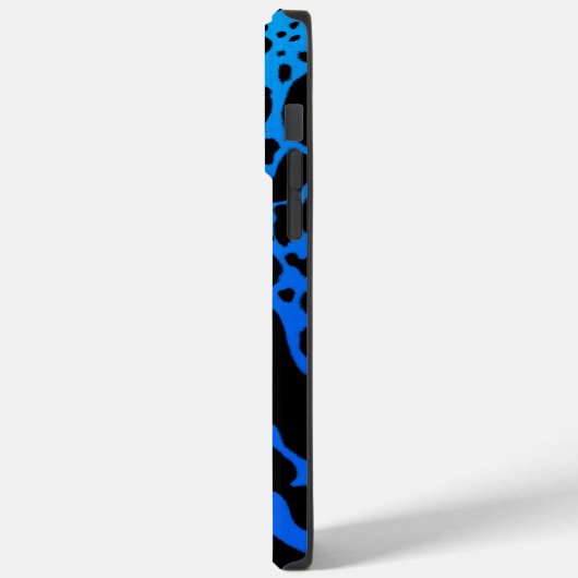 Coques Case-Mate iPhone Grenouille à tarte à poison bleu (Verso / Gauche)