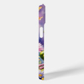 Coques Case-Mate iPhone Grenouille Avec Art numérique Fleur (Verso / Droite)