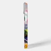 Coques Case-Mate iPhone Grenouille Avec Art numérique Fleur (Verso / Gauche)