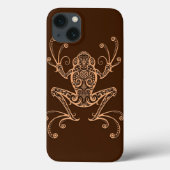 Coques Case-Mate iPhone Grenouille Brown complexe (Verso)