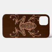 Coques Case-Mate iPhone Grenouille Brown complexe (Verso (horizontal))