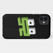 Coques Case-Mate iPhone Grenouille carrée (Dos (Horizontal))