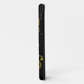 Coques Case-Mate iPhone Grenouille d'arbre verte et noire complexe (Dos/Gauche)