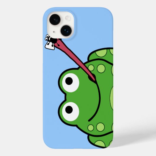 Coques Case-Mate iPhone Grenouille et mouche (Verso)