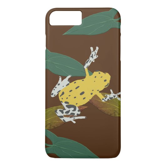 Coques Case-Mate iPhone Grenouille jaune (Dos)