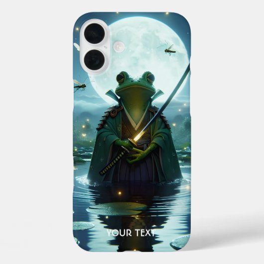 Coques Case-Mate iPhone Grenouille mignonne Imaginaire Samurai Katana (Verso)