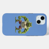 Coques Case-Mate iPhone Grenouille musculaire, Forte grenouille musculaire (Verso (horizontal))