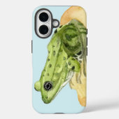 Coques Case-Mate iPhone Grenouille verte (Verso)