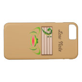 Coques Case-Mate iPhone Grenouille verte Note basse (Dos (Horizontal))