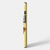 Coques Case-Mate iPhone Grève automnale de moutarde avec Feuilles (Verso / Gauche)