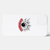 Coques Case-Mate iPhone Grève - Bowling à 10 quilles (Verso (horizontal))