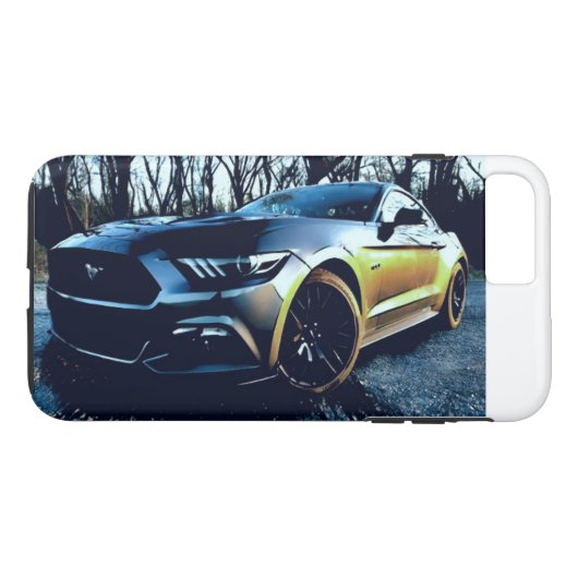 Coques Case-Mate iPhone Grey 2017 Mustang GT (Dos (Horizontal))